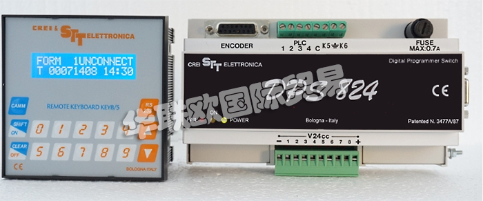 意大利CREI STT Elettronica公司的產(chǎn)品主要是生產(chǎn)電子凸輪編程器：意大利 CREI STT Elettronica電子凸輪編程器、CREI STT Elettronica絕對式單圈編碼器、電子凸輪編程器、光學(xué)編碼器、繼電器接口、屏蔽電纜、電源、彈性接頭、鍵盤保護(hù)蓋。