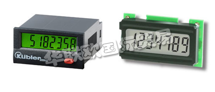 用于PCB安裝的190型單通道計數(shù)模塊具有2個電壓范圍(4.75-15和9-60 V DC)和大型7位LCD顯示屏，具有非常寬的溫度范圍。這確保了該設備極其堅固，即使在最惡劣的工作條件下也適用于許多應用領(lǐng)域。
